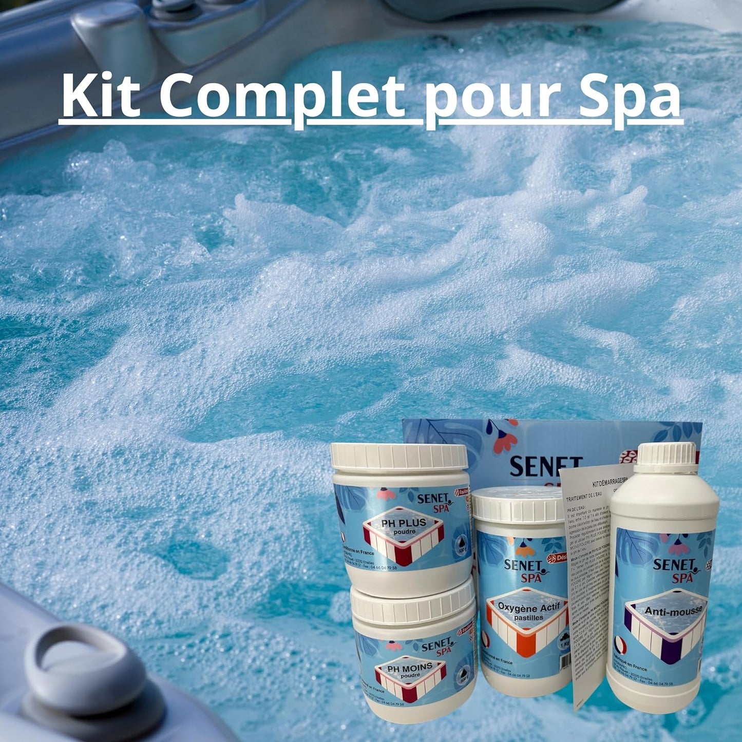 Kit Complet de Traitement pour Spa