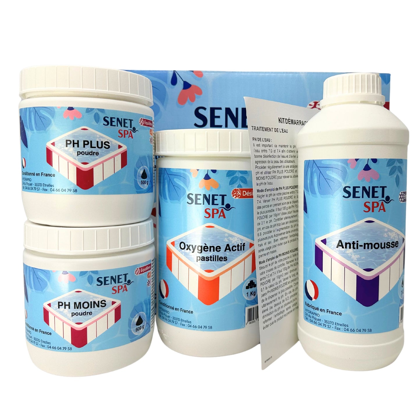 Kit Complet de Traitement pour Spa