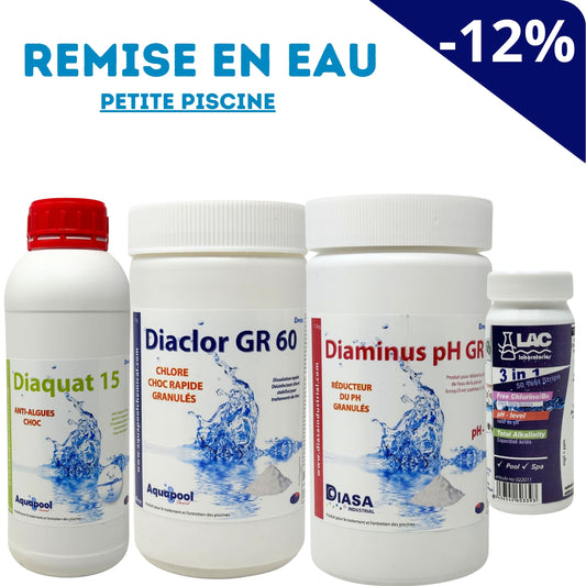 Pack Essentiel Remise en Eau : Petite Piscine