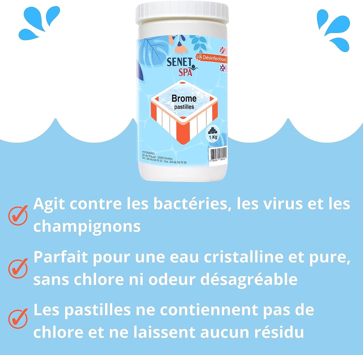 Brome Spa et Piscine - 1KG