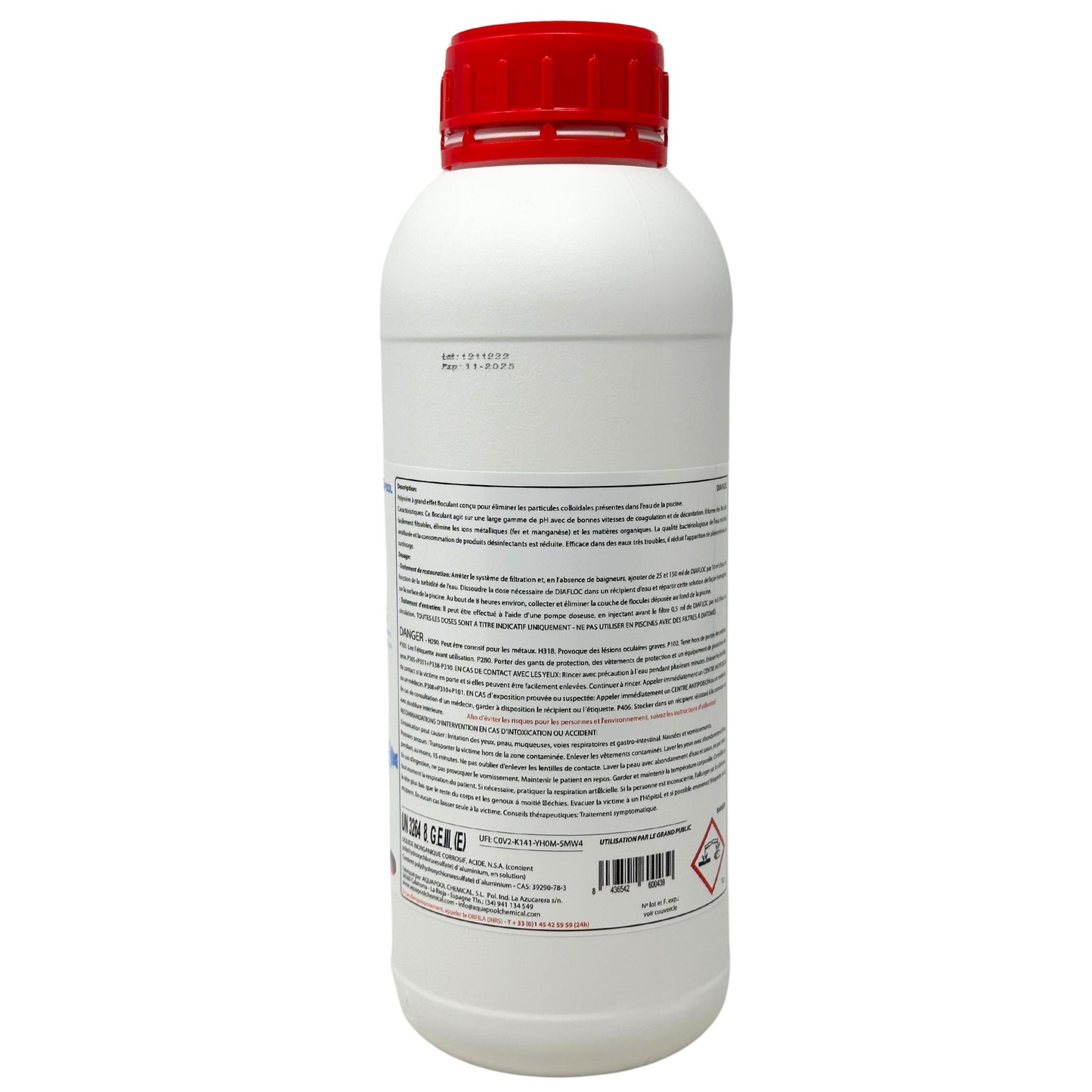 Floculant Liquide - 1L et 5L