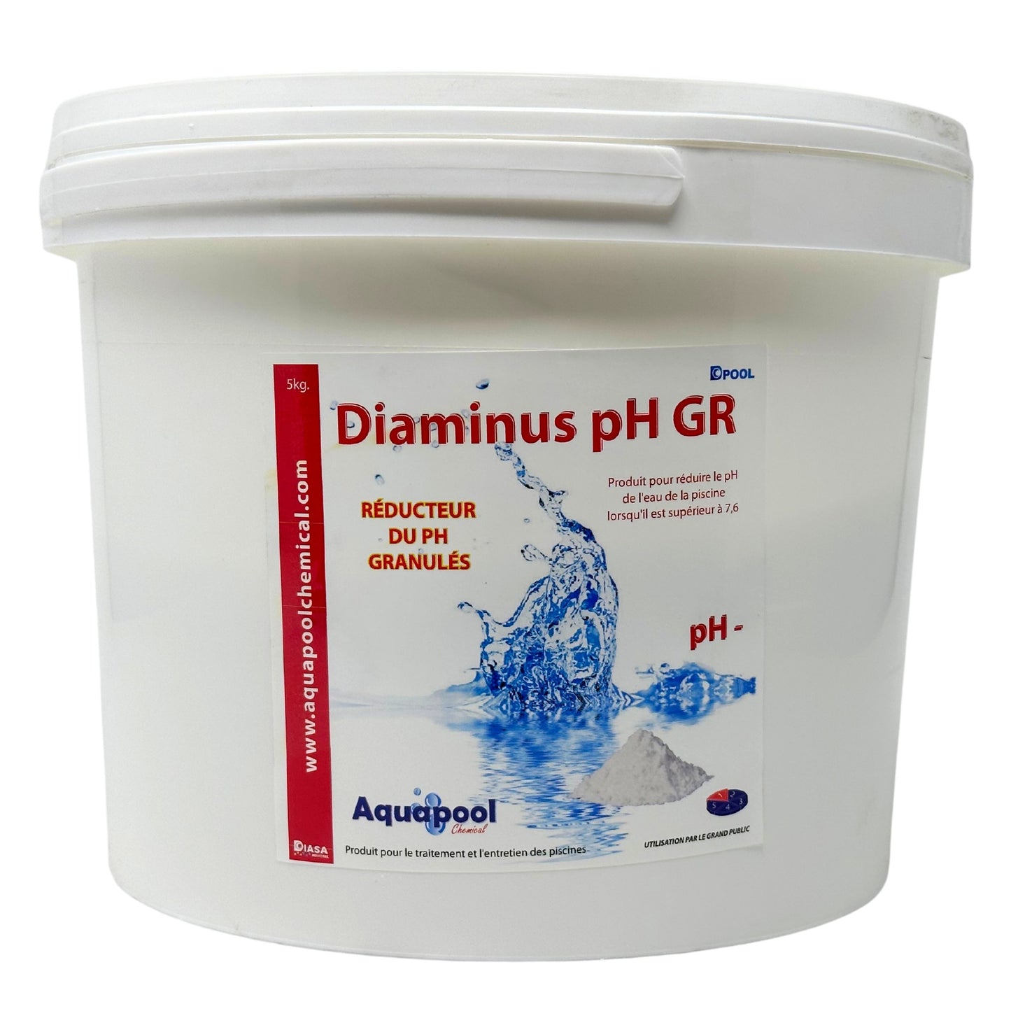 PH Moins Poudre - 1,2KG, 2,5KG et 5KG