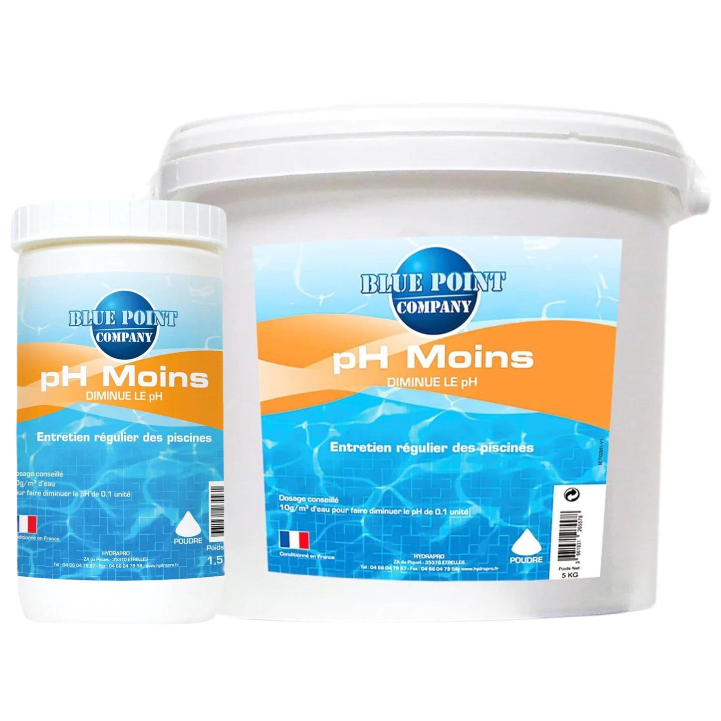 Ph Moins Poudre - 1,5KG et 5KG