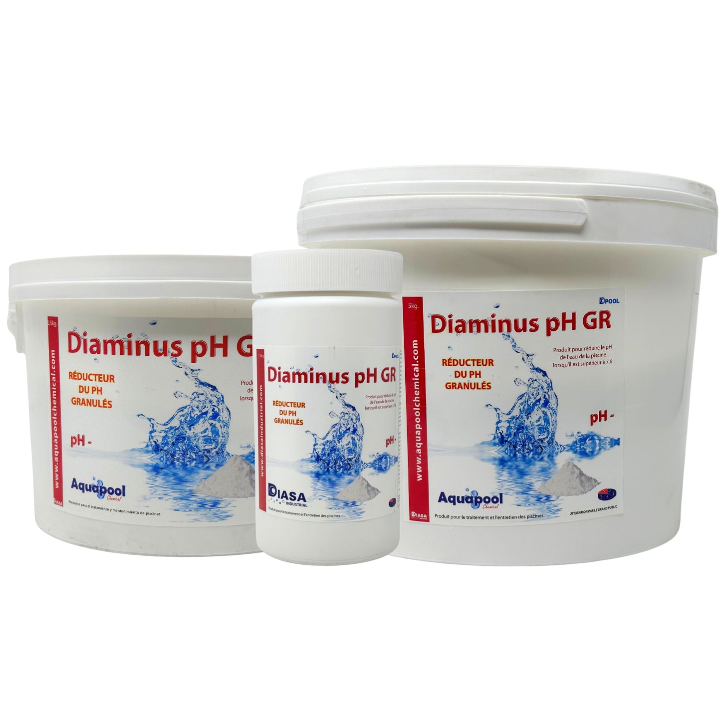 PH Moins Poudre - 1,2KG, 2,5KG et 5KG