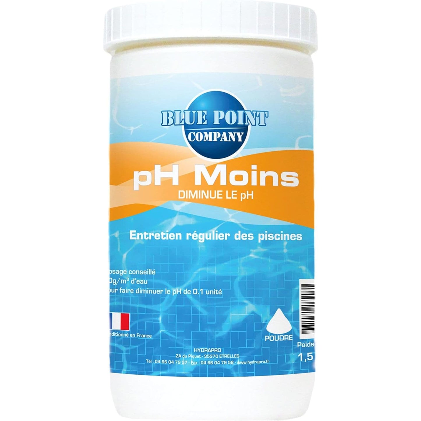 Ph Moins Poudre - 1,5KG et 5KG