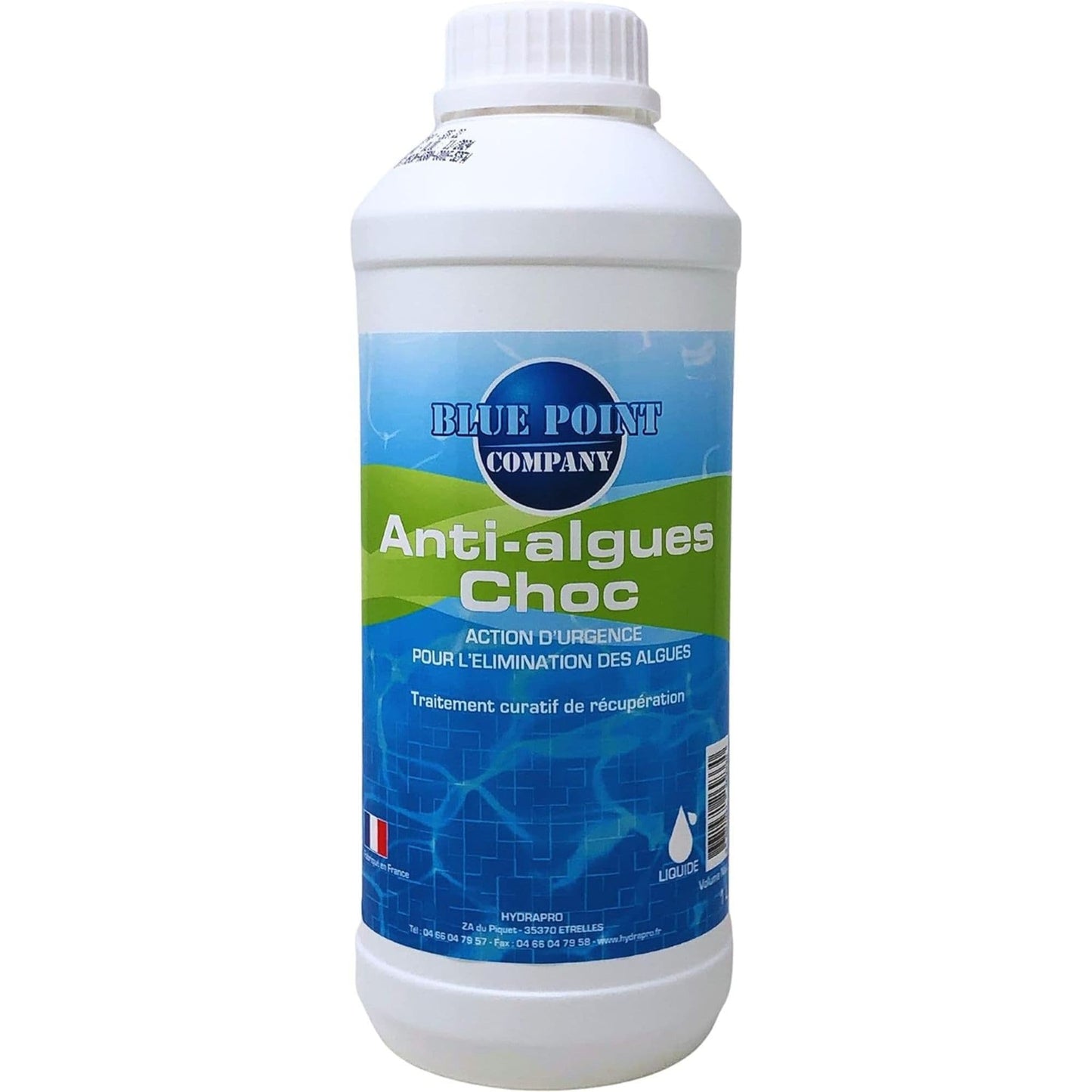 Algicide Choc, rattrapage Eau Verte - 1L et 5L