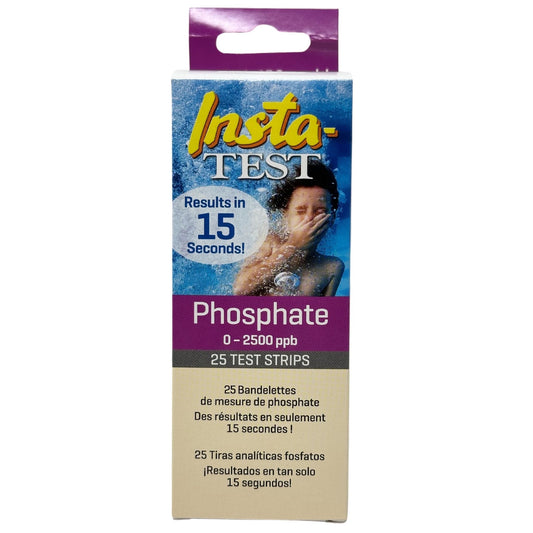 Bandelettes de Test Phosphate - 25 tests